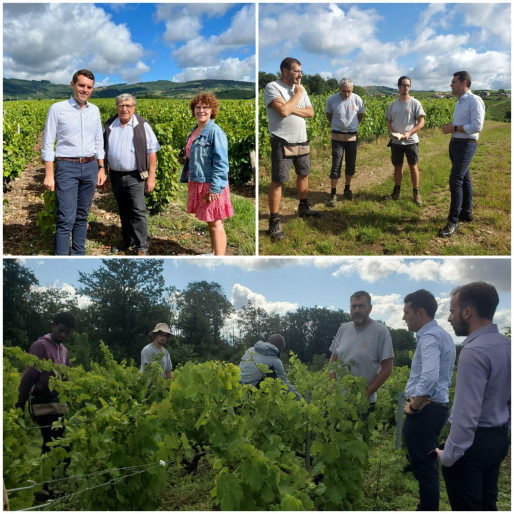 Rencontre avec notre nouveau député