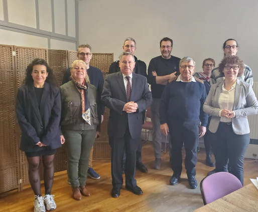 Visite du sous – préfet